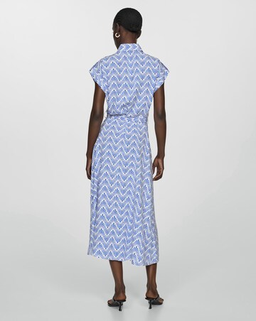 Mango Apple Abstarct Printed Shirt Dress