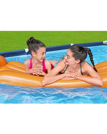 Bestway Steel Pro 13.1ft Outdoor Swimming Pool Set with Filter Pump
