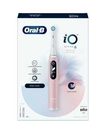 Oral-B iO6 Pink Sand Electric Toothbrush