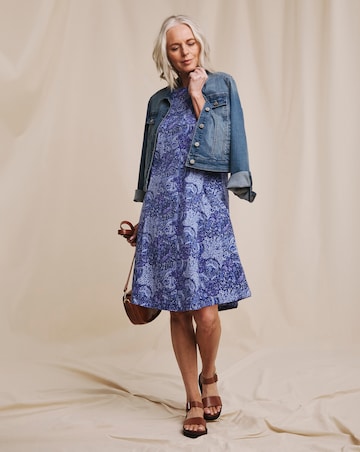 Julipa Pure Cotton Pocket Shift Dress