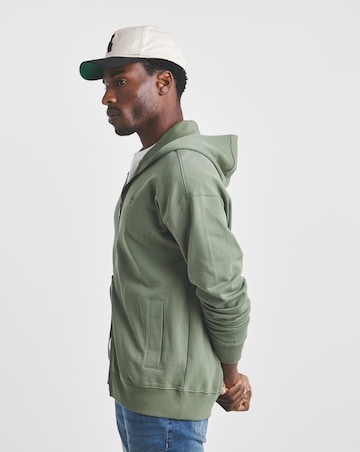 Union Full Zip Hoodie-Khaki