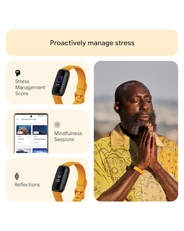 Fitbit Inspire 3 Fitness Tracker - Morning Glow