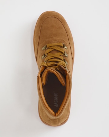 Tan Hitop Boot Wide Fit