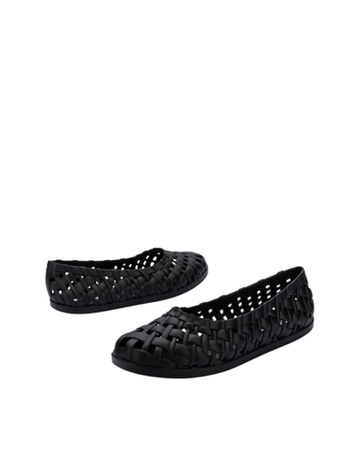 Melissa Possession Ballerina Jelly Flats - Standard Fit (D)