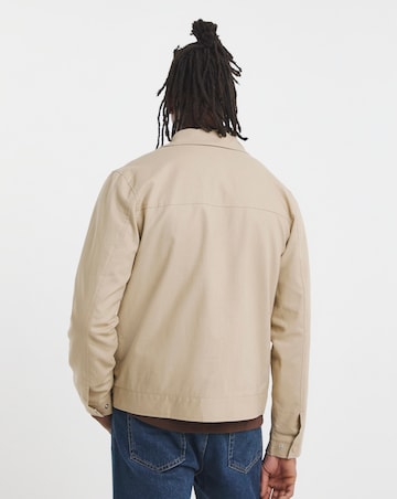 Stone Linen Harrington