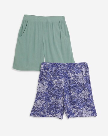 Julipa 2 Pack Crinkle Short