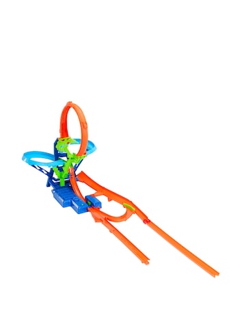 Hot Wheels Stunt Tracks Motorised Big Air Crash