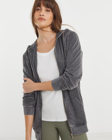 The Longline Zip Hoodie