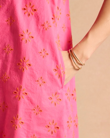 Joules Delphine Broderie Shift Dress