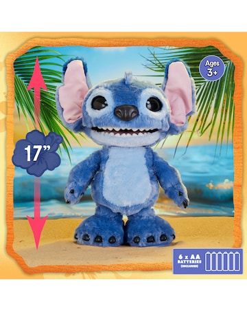 Disney Stitch Ultimate Stitch Live Action Feature Plush