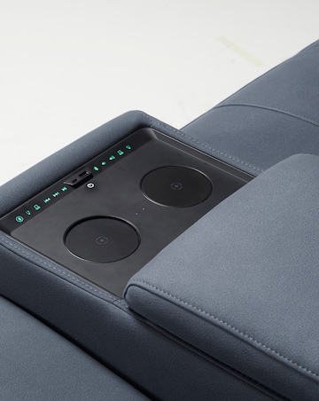 Hindley Power Recliner 2 Seater Sofa with Console