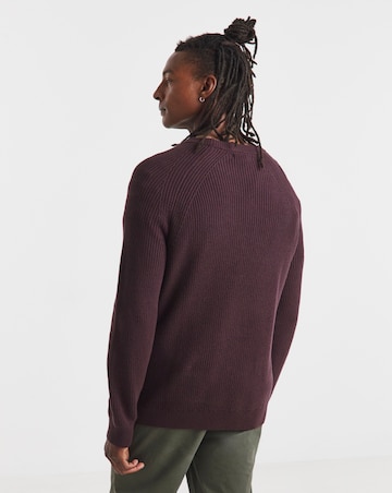 Fisherman Raglan Knitted Jumper