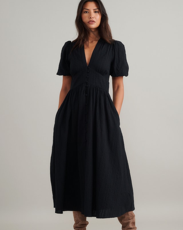 Nobody's Child Starlight Midi Dress Plain