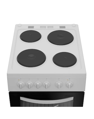 Indesit I5E3KMW 50cm Electric Single Cooker - White