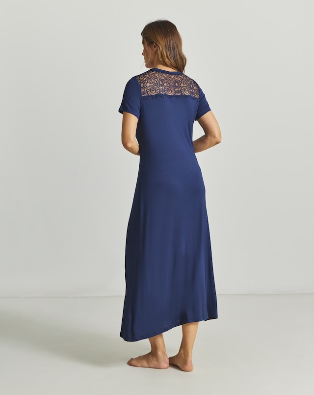 JD Williams Cool Stretch Lace Maxi Nightie