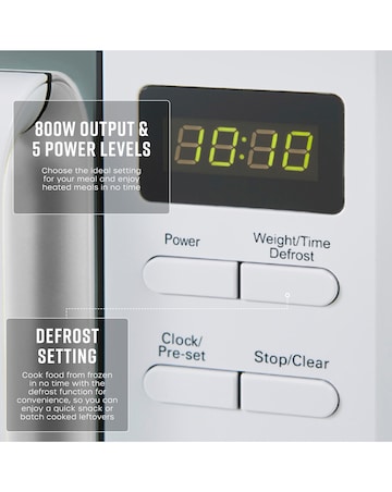 Swan SM4421WHT 20L White Digital Microwave