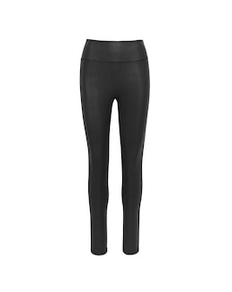 MAGIC Bodyfashion Leather Look Leggings Black