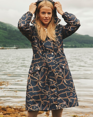 Joules Holkham Waterproof Packable Raincoat