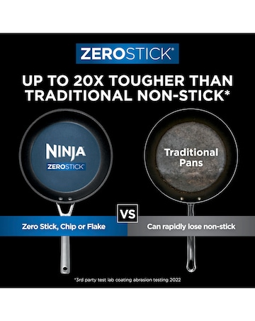 Ninja Foodi ZEROSTICK Stainless Steel 30cm Frying Pan