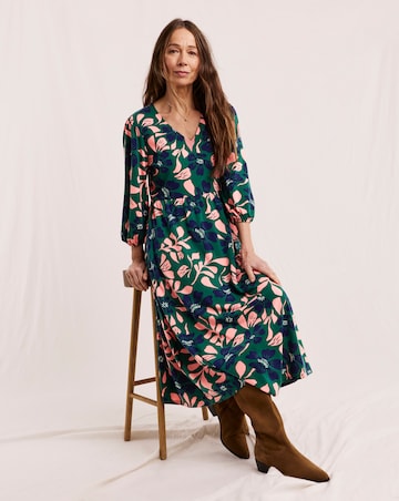 Julipa Printed Jersey Midi Dress