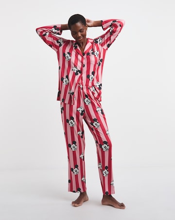 Mickey Mouse Button Through Pyjama Set