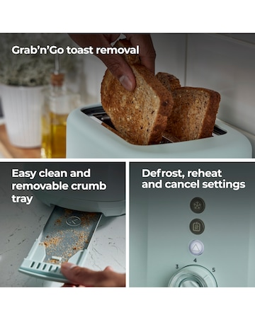 Kenwood Ripple 2 Slice Toaster