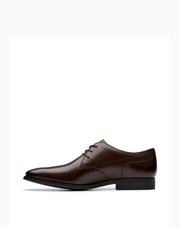 Clarks Paulton Lace Shoe - Brown