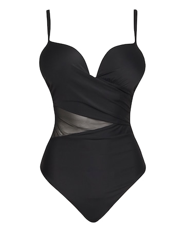 Panache Serenity Moulded Cup Plunge Wired Swimsuit