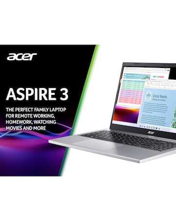 Acer Aspire 3 Laptop - 15.6in FHD AMD Ryzen 3 8GB 256GB