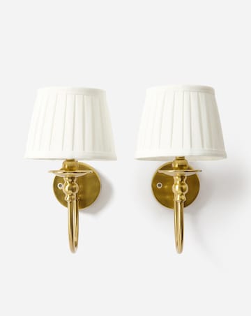 Pair of Rechargeable Wall Lights
