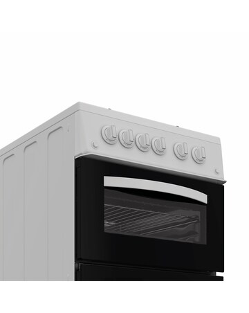 Indesit ITG5GMW 50cm Gas Twin Cooker - White
