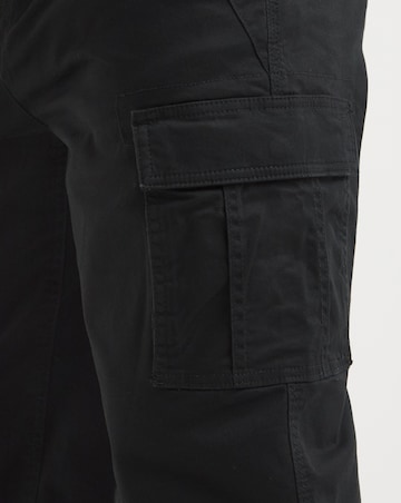 3/4 Length Twill Cargo Short