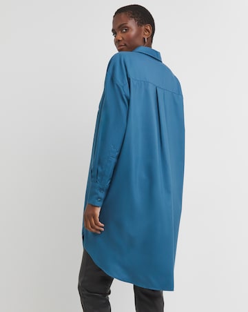 Oversized Shirt Dress