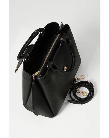 Luella Grey Octavia Black Work Tote