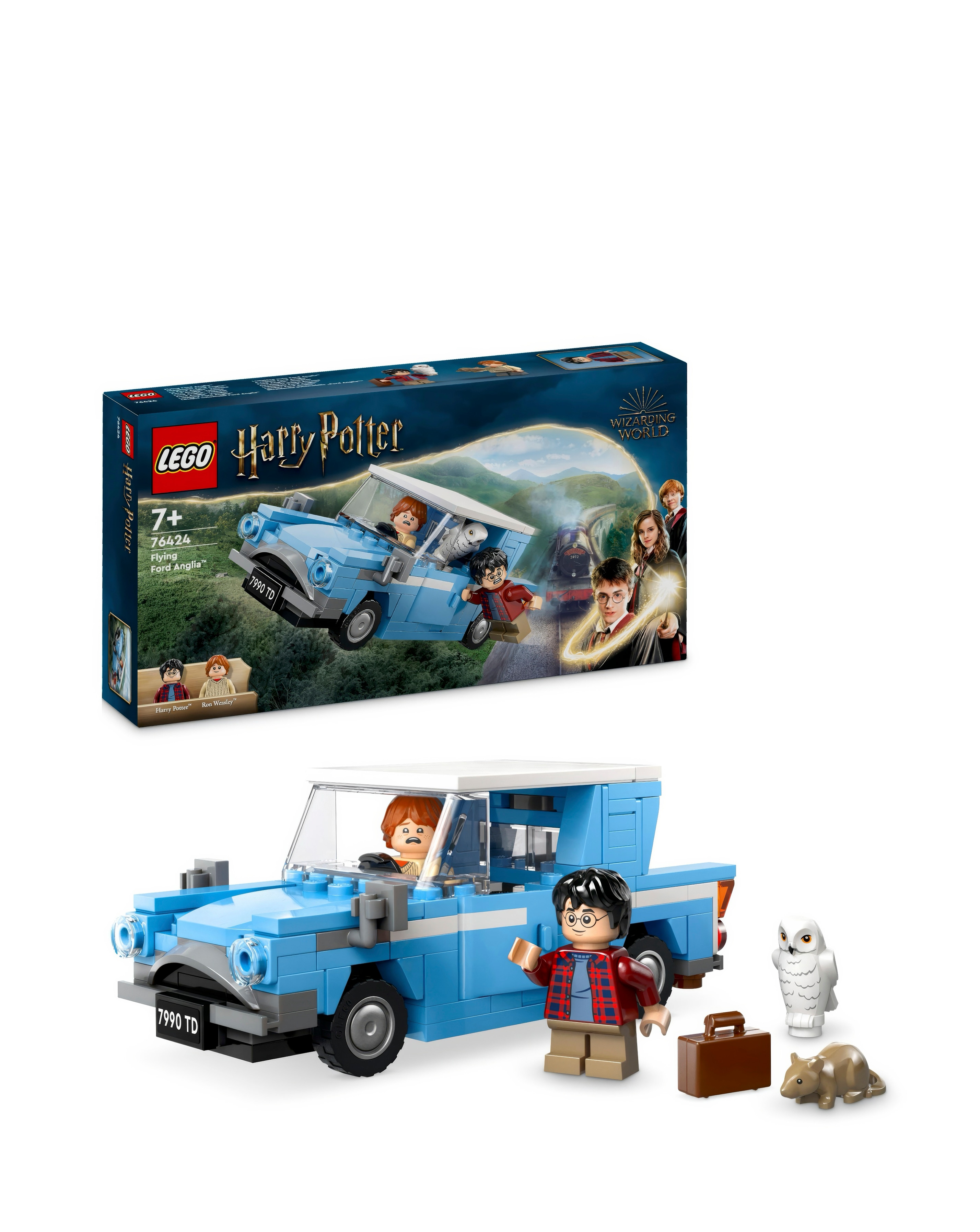 LEGO Harry Potter Flying Ford Anglia Car Toy 76424