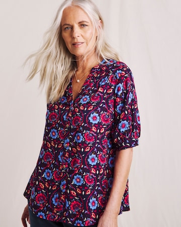 Julipa Button Through Blouse