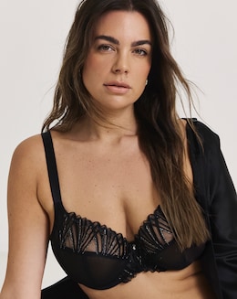 Elomi Reja Plunge Wired Bra Black