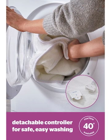 Silentnight Comfort Control Fleece Electric Blanket