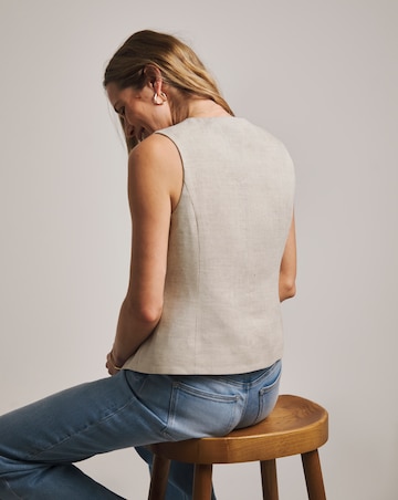 Anthology Premium Linen Waistcoat