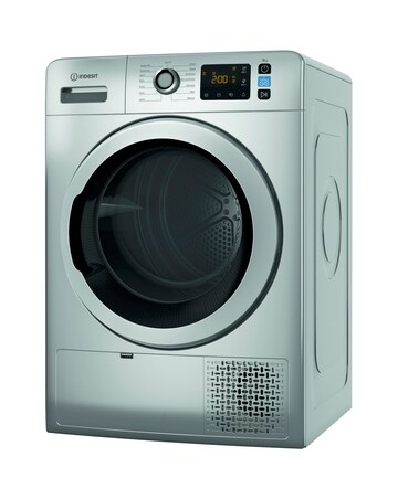 Indesit YTM1192SS X UK 9kg Heat Pump Tumble Dryer - Silver
