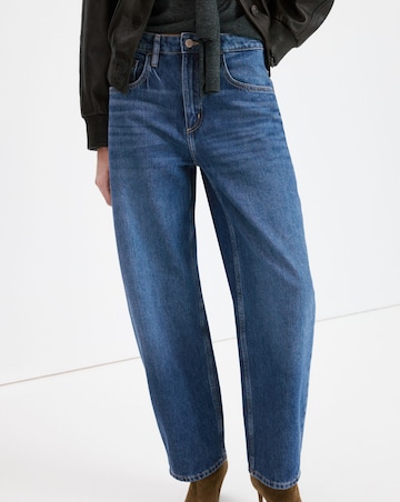 Mango Barrel High-Waist Jean