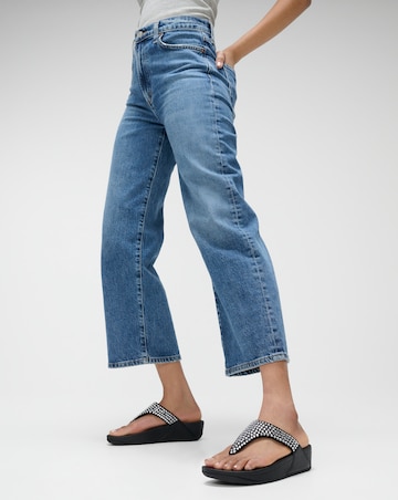 Fit Flop Lulu Crystal Toe-Post Sandals Standard Fit