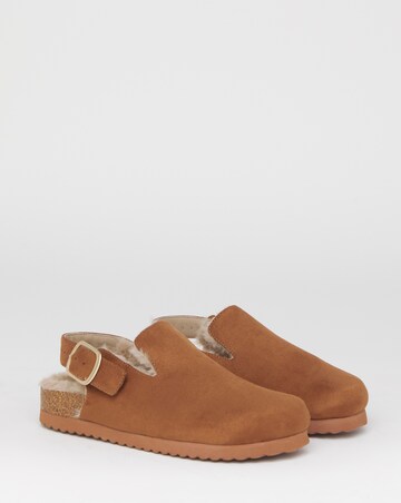 Floss Fluffy Mule Slippers - Extra Wide Fit (EEE)