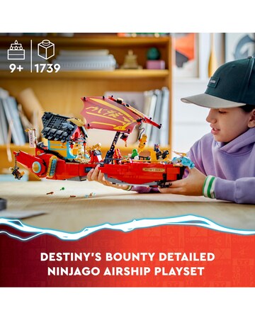 LEGO NINJAGO Destiny's Bounty - race against time Set 71797