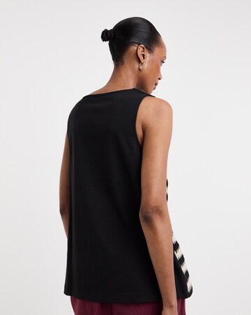 Mono Open Stitch Crochet Vest