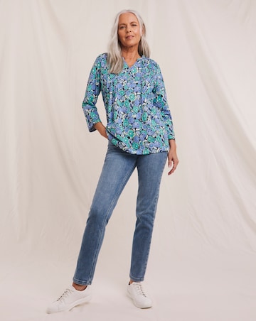 Julipa Pure Cotton Pintuck Top