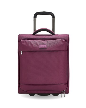 Rock Paris Underseat Suitcase - Purple