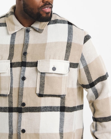 Jack & Jones Bradley Ollie Overshirt - Natural