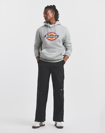 Dickies Icon Logo Hoodie - Grey Melange