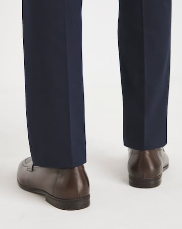 Formal Leather Penny Loafer Wide